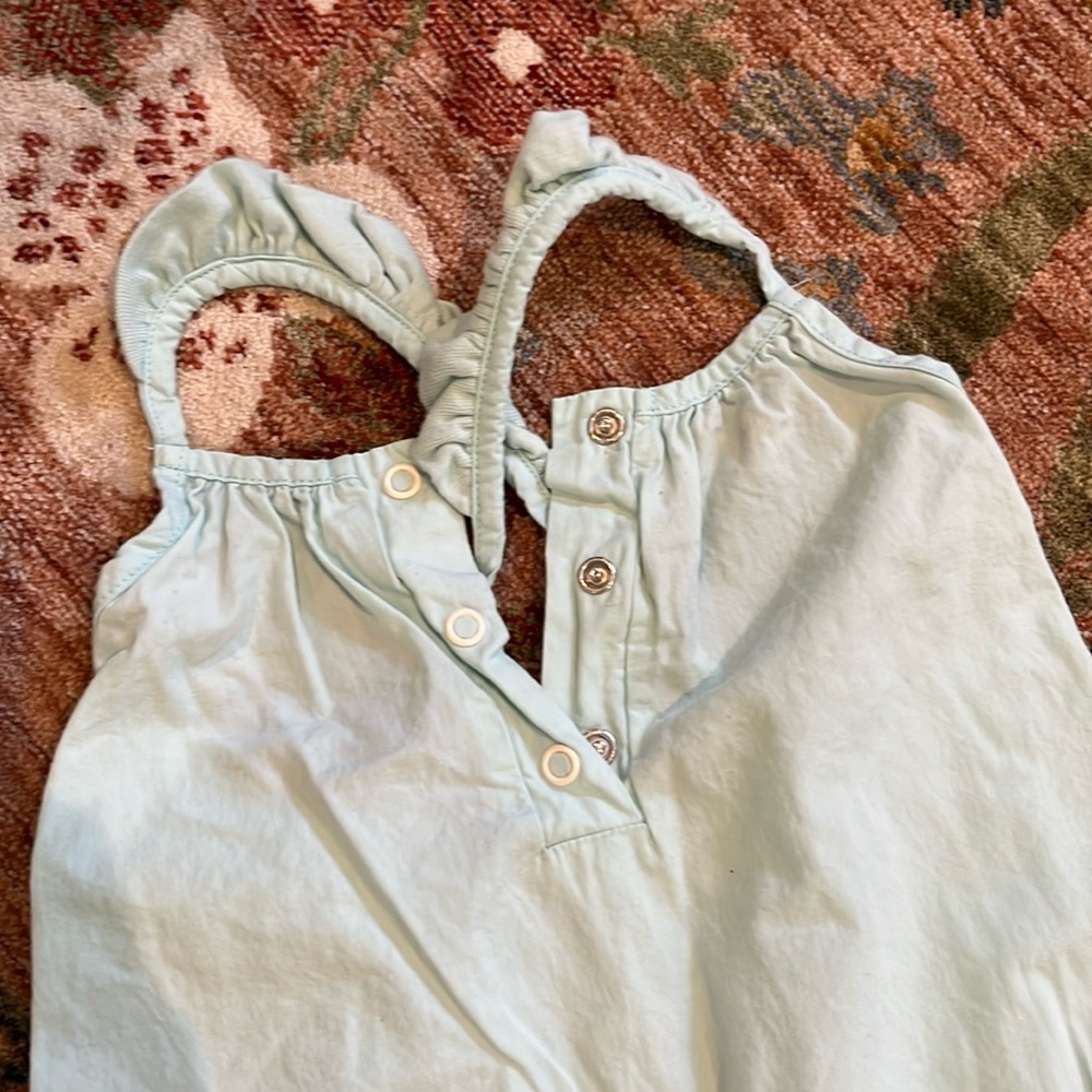 Zara Kids Soft Blue One Piece - Picture 2 of 4